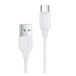   JOYROOM cablu de date (USB - Tip-C, 3A, încărcător rapid PD, 25cm) ALB