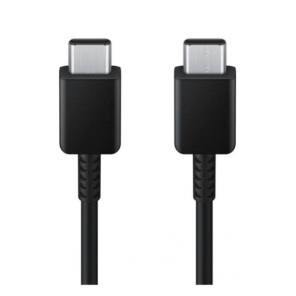 SAMSUNG cablu de date (Tip-C - Tip-C, 3A, 25W, încărcător rapid, 180cm) NEGRU
