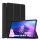 Husă stativă, efect piele (FLIP activ, deschidere laterală, funcție de suport pentru desktop TRIFOLD) negru Lenovo Tab M10 (TB-328) Husă stativă, efect piele (FLIP activ, deschidere laterală, funcție de suport pentru desktop TRIFOLD) negru Lenovo Tab M10 (TB-328)
