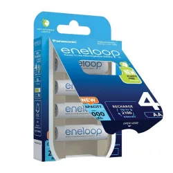   Baterie PANASONIC ENELOOP (AA, BK-3MCDE, 1.2V, 2000mAh Ni-MH, reîncărcabilă) 4 buc/pachet