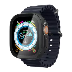   SPIGEN THIN FIT 360 cadru de ceas din plastic (rezistent la impact mediu, protecție 360° + Folie securizată) negru Apple Watch Ultra 49mm