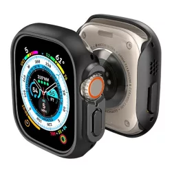   Cadru de ceas din plastic SPIGEN THIN FIT (rezistenta la impact) NEGRU Apple Watch Ultra 49mm