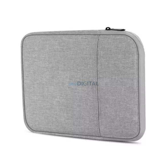 Tok culcat, țesătură (universal, strat interior rezistent la șocuri, fermoar, rezistent la cădere, dimensiune 10") GRUI deschis