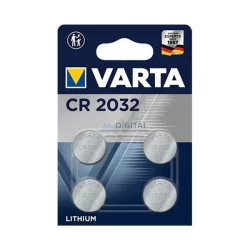 Celulă buton VARTA (CR2032, 3V, litiu) 4 buc/pachet