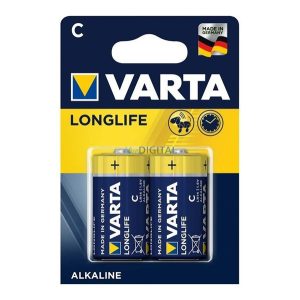 Baterie VARTA cu durată lungă de viață (C/baby, LR14, 1.5V, alcalină) 2 buc/pachet
