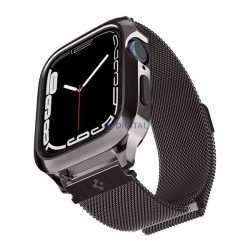   SPIGEN METAL FIT PRO cadru metalic pentru ceas (rezistent la șocuri) BLACK Apple Watch Series SE 44mm, Watch Series SE 2 44mm, Watch Series 6 44mm