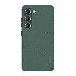   HUSĂ! - Protector de telefon din plastic NILLKIN SUPER FROSTED PRO (rezistent mediu la impact, cauciucat, suprafață rugoasă) VERDE ÎNCHIS Samsung Galaxy S23 Plus (SM-S916)