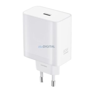 Încărcător de rețea ONEPLUS SUPERVOOC Priză USB (80W, încărcător rapid) ALB