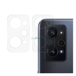   Sticlă de protecție pentru cameră 2 buc (rezistent la zgârieturi, 0,3 mm, 9H, NU curbat) TRANSPARENT Realme GT Neo 3T