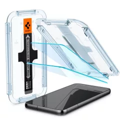   SPIGEN EZ FIT folie sticlă protecție ecran2pcs (2.5D, husă-friendly, ultra-subțire, 0.2mm, 9H + cadru) pentru Samsung Galaxy S23 (SM-S911)