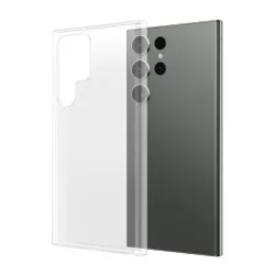   HUSĂ! - Protectie din silicon pentru telefon (ultra-subtire) TRANSPARENT Samsung Galaxy S23 Ultra (SM-S918)