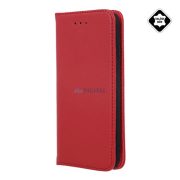   Husă în picioare, piele naturală (FLIP, deschidere laterală, funcție suport pentru masă) BURGUNDY Samsung Galaxy S23 Plus (SM-S916)
