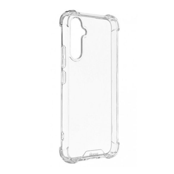 HUSĂ! - Protectie de telefon din plastic ROAR JELLY ARMOR (cadru din silicon, rezistenta medie la impact, colt cu perna de aer) TRANSPARENT Samsung Galaxy A14 5G (SM-A146), Samsung Galaxy A14 4G (SM-A145)