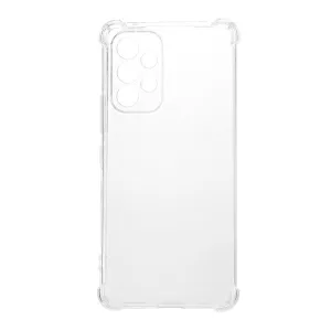 HUSĂ! - Protectie din silicon pentru telefon (rezistenta medie la impact, colt cu perna de aer) TRANSPARENT Samsung Galaxy A53 (SM-A536) 5G