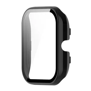 Cadru din plastic (rezistent la impact + sticla protectoare pentru ecran) NEGRU Amazfit GTS 4 Mini