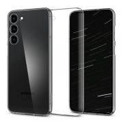   Protectie de telefon din plastic SPIGEN AIRSKIN (ultra-subtire, 0,4 mm) TRANSPARENT Samsung Galaxy S23 Plus (SM-S916)