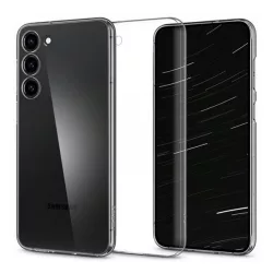   HUSĂ! - Protectie de telefon din plastic SPIGEN AIRSKIN (ultra-subtire, 0,4 mm) TRANSPARENT Samsung Galaxy S23 Plus (SM-S916)