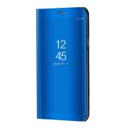   Husă în picioare (FLIP activ, deschidere laterală, funcție de suport pentru birou, suprafață oglindă, husă Mirror View) ALBASTRU Samsung Galaxy S23 Plus (SM-S916)