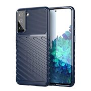   Silicon protecțiepentru telefon (rezistent la impact mediu, cu dungi, model convex) CUTTING albastruSamsung Galaxy A14 5G (SM-A146), Samsung Galaxy A14 4G (SM-A145)