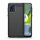 Protectie din silicon pentru telefon (rezistenta la impact mediu, colt cu perna de aer, periat, model carbon) NEGRU Motorola Moto E13 Protectie din silicon pentru telefon (rezistenta la impact mediu, colt cu perna de aer, periat, model carbon) NEGRU Motorola Moto E13
