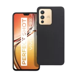   HUSĂ! - Protector de telefon din silicon (mat) NEGRU Vivo V23 5G