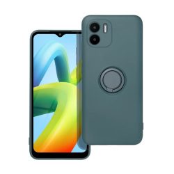   HUSĂ! - Protectie din silicon pentru telefon (inel de fixare, interior din microfibra de pluș, magnetic, protector pentru cameră) VERDE ÎNCHIS Xiaomi Redmi A2, Redmi A1