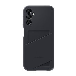   HUSĂ! - Protectie de telefon din silicon SAMSUNG (suport card bancar) NEGRU Samsung Galaxy A14 5G (SM-A146)