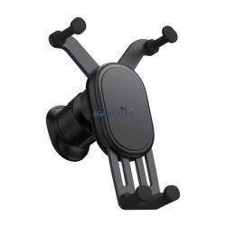   Suport auto BASEUS (pentru ventilație, gravitație, 15W, wireless, dimensiune 5.4-6.7") NEGRU
