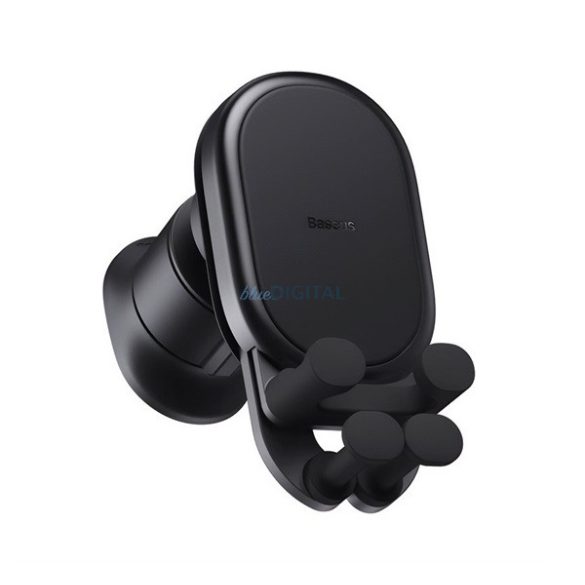 Suport auto BASEUS (pentru ventilație, gravitație, 15W, wireless, dimensiune 5.4-6.7") NEGRU