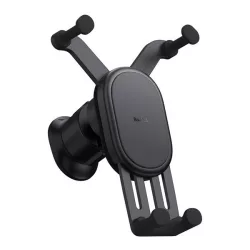   Suport auto BASEUS (pentru ventilație, gravitație, dimensiune 5,4-6,7") NEGRU