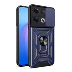   HUSĂ! - Protecție din plastic pentru telefon Defender (rezistență medie la impact, interior din silicon, inel suport pentru telefon, protecție pentru cameră)