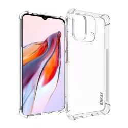   HUSĂ! - Protector de telefon din silicon ENKAY (rezistenta medie la impact, colt cu perna de aer) TRANSPARENT Xiaomi Redmi 12C