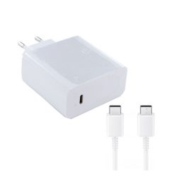   HUAWEI Încărcător AC cu priză Type-C (65W, încărcător rapid PD + cablu Type-C) ALB