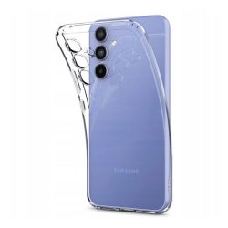   HUSĂ! - Protector de telefon din silicon SPIGEN LIQUID CRYSTAL (rezistență medie la impact, colț cu pernă de aer) TRANSPARENT Samsung Galaxy A54 5G (SM-A546)