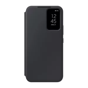 HUSĂ! - Husă SAMSUNG în picioare (FLIP activ, deschidere laterală, capac Clear View) NEGRU Samsung Galaxy A34 5G (SM-A346)