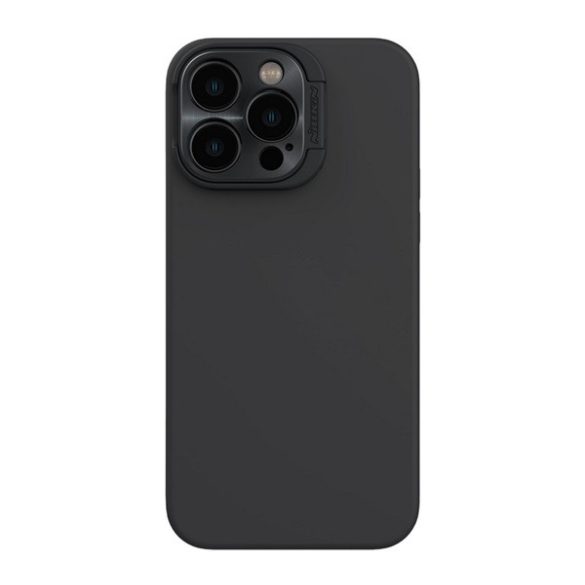 Protector de telefon din plastic NILLKIN LENSWING MAGNETIC (mat, interior din pluș din microfibră, protecție pentru cameră, atașament Magsafe) NEGRU Apple iPhone 14 Pro Max