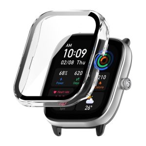 Cadru din plastic (BUMPER, rezistent la impact + sticlă de protecție a ecranului) pentru Amazfit GTS 4 Mini