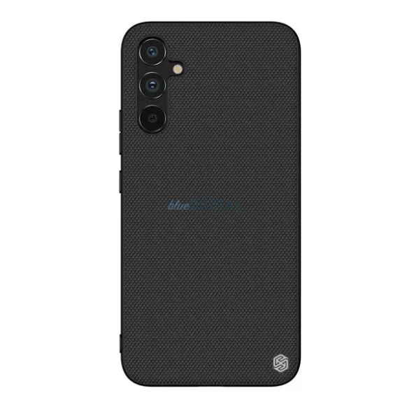 HUSĂ! - NILLKIN TEXTURED plastic protecțiede telefon (suprafață aspră, mediu rezistent la impact, cadru de silicon, model 3D) negru Samsung Galaxy A34 5G (SM-A346)