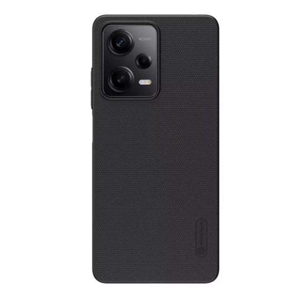 HUSĂ! - NILLKIN SUPER FROSTED plastic protecțiede telefon (cauciucat, suprafață aspră) negru Xiaomi Poco X5 Pro 5G, Xiaomi Redmi Note 12 Pro