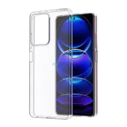   HUSĂ! - Protector de telefon din silicon (ultra-subtire) TRANSPARENT Xiaomi Redmi Note 12 Pro Plus