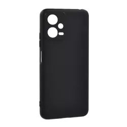   HUSĂ! - Protector de telefon din silicon (ultra-subtire) NEGRU Xiaomi Redmi Note 12 5G