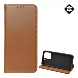  HUSĂ! - Husă în picioare, piele naturală (FLIP, deschidere laterală, funcție suport pentru masă) MARO Xiaomi Redmi 12C
