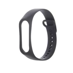   Curea de schimb (dimensiune personalizata, silicon) NEGRA Xiaomi Mi Band 5, Xiaomi Mi Band 6