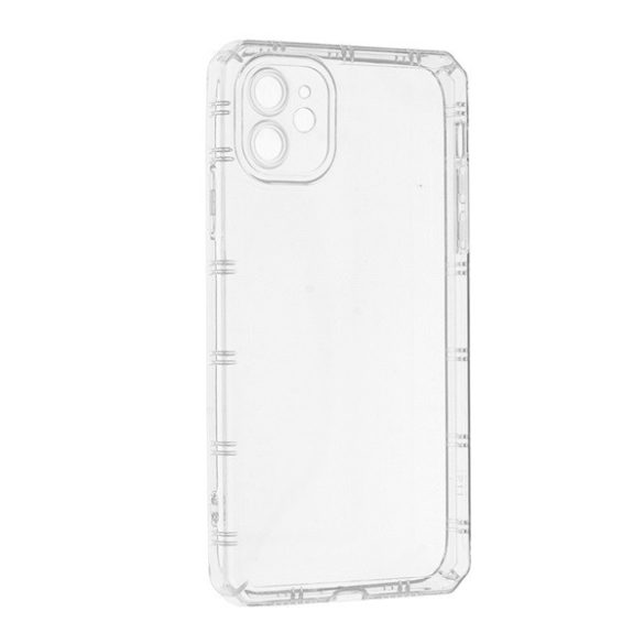 Protectie din silicon pentru telefon (rezistenta la impact mediu, cadru cu perna de aer) TRANSPARENT Apple iPhone 11