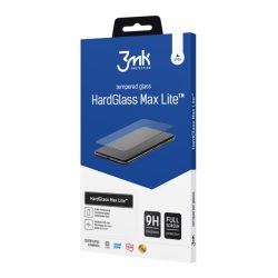   3MK HARD sticlă MAX LITE folie sticlă protecție ecran(3D Husă complet, curbat, fără amprente, rezistent la zgârieturi, 0.3mm, 9H) NEGRU Xiaomi Redmi 12C