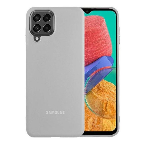 Protectie din silicon pentru telefon (mat) TRANSPARENT Samsung Galaxy M33 (SM-M336)