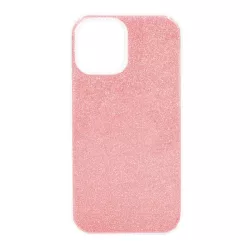   HUSĂ! - Protectie de telefon din silicon (interior din plastic, spate lucios) ROZ Xiaomi Redmi 12C