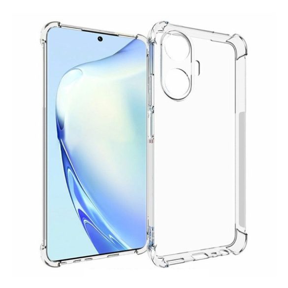 protecțiede telefon din silicon (rezistent la impact mediu, călcâi cu pernă de aer) TRANSFER Realme C55