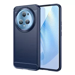   HUSĂ! - Husă silicon pentru telefon (rezistent la impact mediu, bubble heel, periat, model de carbon) CUTTING BLOCK Honor Magic5 Pro 5G