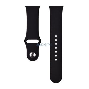 DEVIA DELUXE SPORT Strap (dimensiune personalizată, mică, silicon, reglabilă) NEGRU